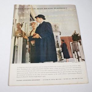 PLAYBOY Other - Vintage Playboy Magazine October 1958 Retro Art PLAYBOY Other - Vintage Playboy Magazine October 1958 Retro Art